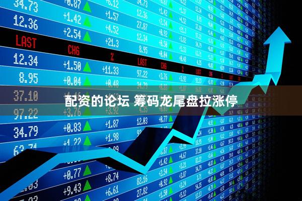 配资的论坛 筹码龙尾盘拉涨停