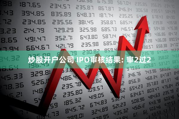 炒股开户公司 IPO审核结果: 审2过2